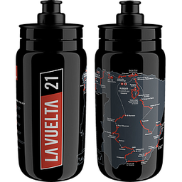 [AI-CAR137] Caramañola ELITE FLY LA VUELTA MAP BLACK new 550ml