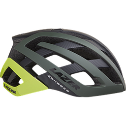 [AI-CAS114] Casco LAZER Genesis CE Matte Dark Green F-Yellow M