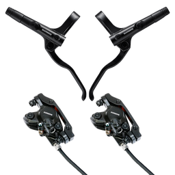 [AI-FRE0081] Freno SHIMANO hidr MT200 mord/cab/magt black funda C/ADAPT set 1000/1700mm