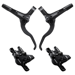 [AI-FRE0192] Frenos Shimano MTB MT410 BL-MT401/BR-MT410 2pist 1000/1700 black set suelto