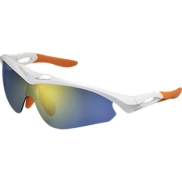 [AI-GAF018] Gafas SHIMANO S50R Metallic white/orange  ECES50RKWD