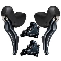 [AI-MAI071] Manilar SHIMANO RUTA ULTEGRA ST-R8025 2x11V F850/R1450mm manigueta pequeña mani/mord/fund set JP