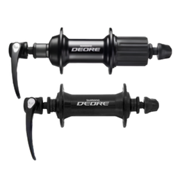 [AI-MAZ106] Manzanas SHIMANO DEORE M590 32H v/brake 8/9v bloq black par caja SP