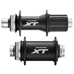 [AI-MAZ122] Manzanas SHIMANO DEORE XT M788 32H c/lock 10v F15x100/R12X142mm black par suelto