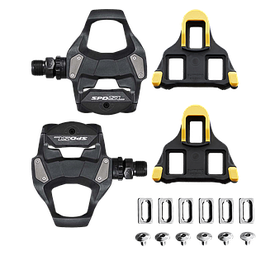 [AI-PED073] Pedal SHIMANO ruta PD-RS500 SPD-SL c/cleat SM-SH11  caja