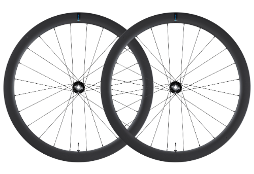 Ruedas SHIMANO ruta 700 105 WH-RS710-C46 carbon 24H 12x142mm 11/12v  tubeless c/lock set JP