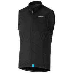 [AI-UNI082] Chaleco SHIMANO COMPACT Hombre rompeviento XS Black