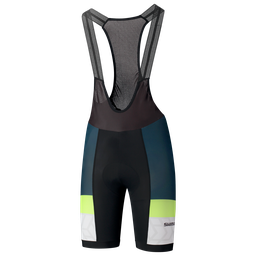 [AI-UNI132] Pantaloneta SHIMANO TEAM Hombre c/tirantes XXL White/navy