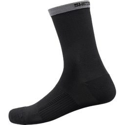 [AI-UNI208] Medias SHIMANO ORIGINAL Tall Black S-M (Shoe Size 36-40)