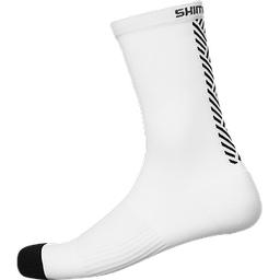 [AI-UNI235] Medias SHIMANO ORIGINAL Tall White S-M (Shoe Size 36-40)