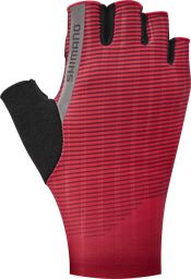 [AI-UNI376] Guante SHIMANO ADVANCED RACE Hombre d/corto S Red