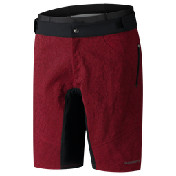 [AI-UNI433] Pantaloneta SHIMANO REVO Hombre 32 Red