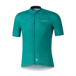 [AI-UNI491] Jersey SHIMANO AEROLITE Hombre m/corta L Green