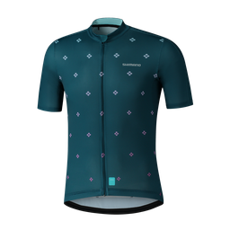 [AI-UNI492] Jersey SHIMANO AEROLITE Hombre m/corta L Navy