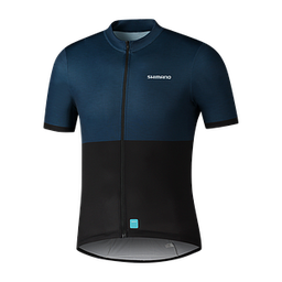 [AI-UNI520] Jersey SHIMANO ELEMENT Hombre m/corta L Navy