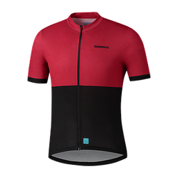 [AI-UNI521] Jersey SHIMANO ELEMENT Hombre m/corta L Red
