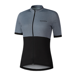 [AI-UNI538] Jersey SHIMANO ELEMENT Dama m/corta M Gray