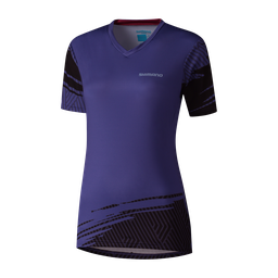 [AI-UNI573] Jersey SHIMANO SAIKO Dama m/corta M Purple