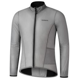 [AI-UNI595] Chaqueta SHIMANO BEAUFORT Hombre rompe viento - reflectiva S Anthracite Grey