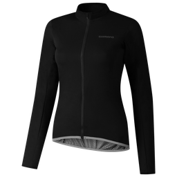 [AI-UNI603] Chaqueta SHIMANO WINDFLEX Dama rompe viento - reflectiva L Black