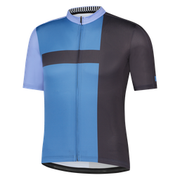 [AI-UNI682] Jersey SHIMANO AEROLITE Hombre m/corta M Indigo Blue