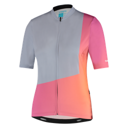 [AI-UNI760] Jersey SHIMANO SUMIRE Dama m/corta S Blue/Pink