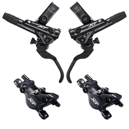[AI-FRE034] Freno disc SHIMANO XT hidr M8100 mord/cab/magt black set