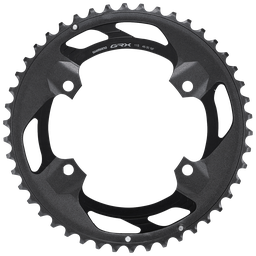 [AI-COR116] Coronilla SHIMANO GRX FC-RX600 10v 46T doble for 46-30T black JP