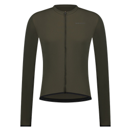 [AI-UNI807] Jersey SHIMANO FUTURO Hombre m/larga M Green