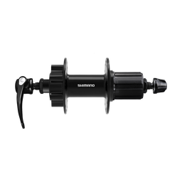 [AI-MAZ211] Manzana SHIMANO FH-QB400 36H 6 tornillos disc 8/9/10/11v bloq par black suelto SP
