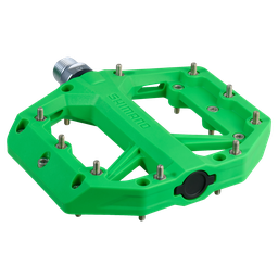 [AI-PED033] Pedal SHIMANO MTB PD-GR400  flat green caja SP