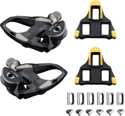 [AIPED065] Pedal SHIMANO ruta 105 PD-R700 c/cleats SM-SH11 caja