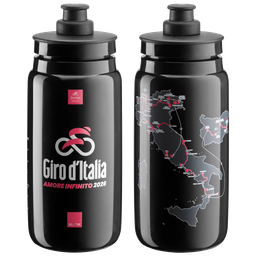 [AI-CAR212] Caramañola ELITE FLY GIRO D'ITALIA MAP black 550ml 2026 016041855